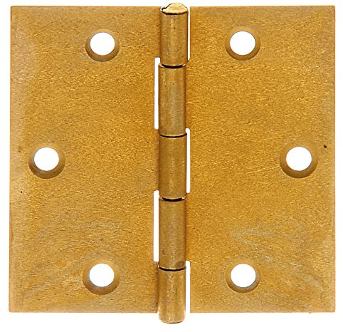 Alberts 346096 Scharnier | quadratisch | Messing | 64 x 64 mm