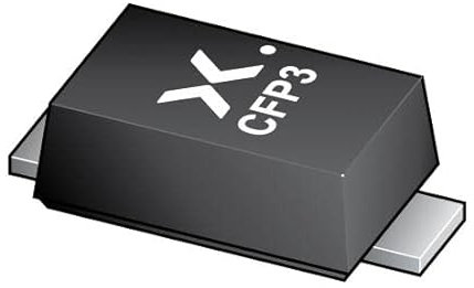 TVS DIODE, AECQ101, UNIDIR/15V/400W/CFP3, Transient Voltage Suppressoren (TVS) Dioden, 5 Stück | PTVS15VS1UTR, 115