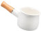 F Fityle 550ml Pentolini da latte, Pentolino per Latte, Mini Vaso per Latte Smaltato, Prefetto per Scaldare Il Latte, Cucinare per I Bambini, Fare, Il burro, Bianca