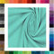1 Meter Jersey Baumwolljersey uni Farben, 220g/m², Öko-Tex Standard 100, Stoffe, 330g/lfm (0816 Babyblau)