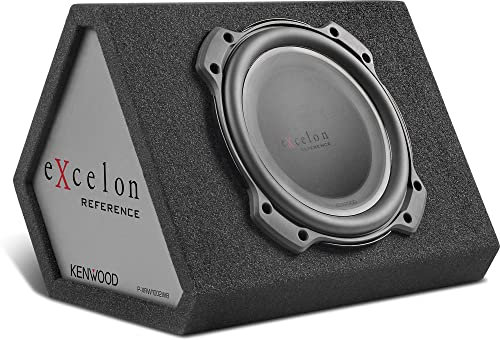 Kenwood Excelon P-XRW1002WB 10 Oversized Subwoofer with Sealed Wedge-Style Enclosure
