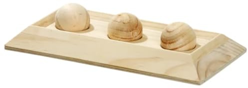 Karlie Rody Brain Train Board, 3 Kugeln L: 30 cm B: 15 cm H: 6 cm natur