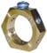 Earthing Nut SWA Size 20mm Brass Earthing Locknut