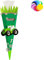 alles-meine.de GmbH Bastelset - Schultüte Farbe & Größe wählbar 70/85 / 100 cm - Traktor - Farbe frei wählbar - Bastelschultüte - Zuckertüte zum selber Basteln Bemalen Bekl..