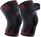 Kuangmi Sport Kniebandage mit Patella Gel Pads Seitenstabilisatoren,Medizinischer Knieschützer für Laufen, Meniskusriss,ACL,Arthritis,Gelenkschmerzlinderung (XL, Basic Blue)