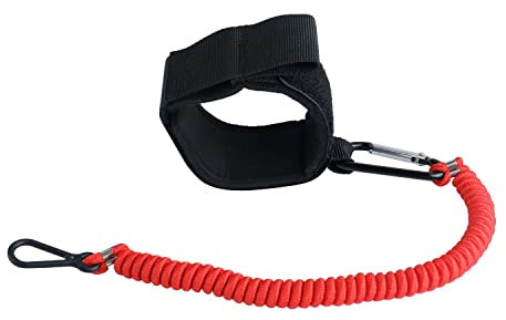 YMHHefy 8M0092850 Cordon de connecteur de sécurité pour bateau avec dragonne compatible avec Mercruiser Marine - Remplace 15920Q54 823037A09 - Cordon d'arrêt d'urgence pour bateau - Rouge