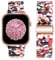 SEURE Compatible with Apple Watch Band 38mm 40mm 41mm 42mm 44mm 45mm, Women Men Resin Strap with Stainless Steel Buckle Replacement for Series SE/8/7/6/5/4/3/2/1