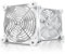 ANEXT, 120mm USB Computer Fan White, 120mm Fan, Silent Fan for Receiver DVR PlayStation Xbox Computer Cabinet Cooling, 2 in 1 Packs White