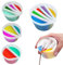 Coupelle fendue en silicone pour verser la peinture en résine Outil séparateurs de versement de peinture Réutilisable