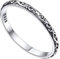 FOCALOOK Vintage Keltischen Knoten Muster Vorsteckring für Männer Silber 925 2mm breit Trauring Verlobungsring Herren Ehering Partnerring Schmuck Accessoire Größe 67 (21.3)