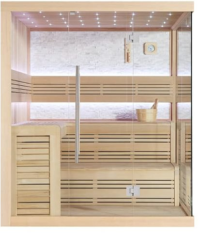 AWT AQART WATER TECHNOLOGY KOS Sauna 1105C Hemlock/180x180/ohne Ofen