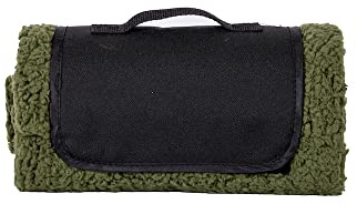 Sagarform Picknickdecke aus Polyester in der Farbe Grün mit Tragegriff, 150x50cm, 5018305