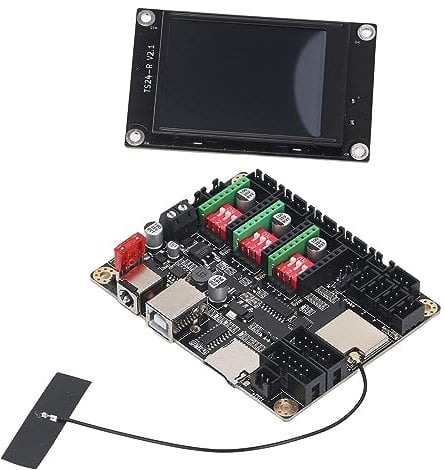 3D-Drucker Hauptplatinen-Set, 32-Bit Lasergravurmaschinen-Controller-Board, Mini Einplatinenrechner für MKS DLC32 V2.1 Steuerkarte