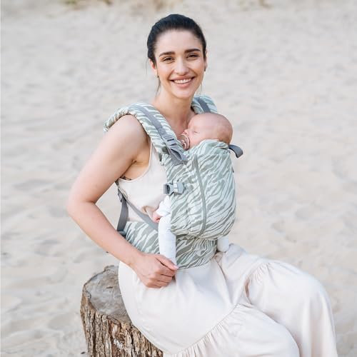 Love & Carry ONE Babytrage für Neugeborene (Lemongrass)