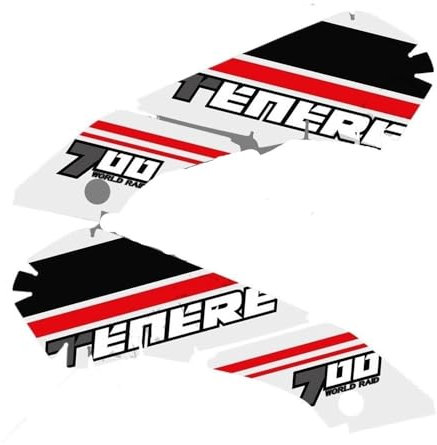 BELWEI Mo&torrad Kraftstofftank Aufkleber Pad Aufkleber Set Schutz Körper Aufkleber Aufkleber Für Ya&maha Tenere T700 XTZ 700 T7 2019-2021 Motorrad Aufkleber