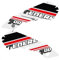 BELWEI Mo&torrad Kraftstofftank Aufkleber Pad Aufkleber Set Schutz Körper Aufkleber Aufkleber Für Ya&maha Tenere T700 XTZ 700 T7 2019-2021 Motorrad Aufkleber