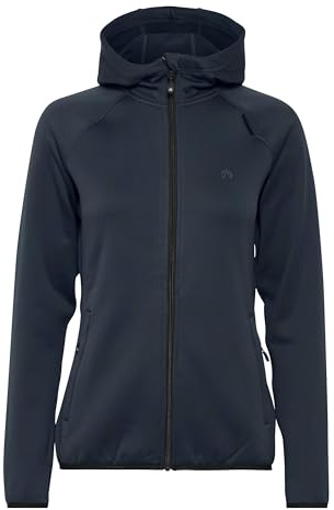 NORTH BEND NBBerta W Damen Kapuzenjacke Fleecejacke Sweatshirtjacke