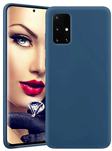 mtb more energy® Soft Silikon Hülle kompatibel mit Xiaomi 13T, 13T Pro - blau - Satin Touch - Liquid Silicon Case Handyhülle Cover