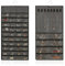 HIOQFR Portagioie da Appendere Armadio Porta Gioielli Appendere Muro Espositore Porta Collane Orecchini Hanging Jewelry Organizer Gioielli Parete Organizzatore Gioielli Appendi Earring Holder-Grigio