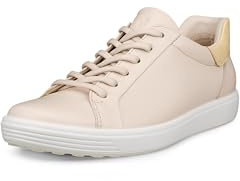 ECCO Soft 7 Easy Slip Sneaker für Damen, Kalkstein/Stroh, 11-11.5