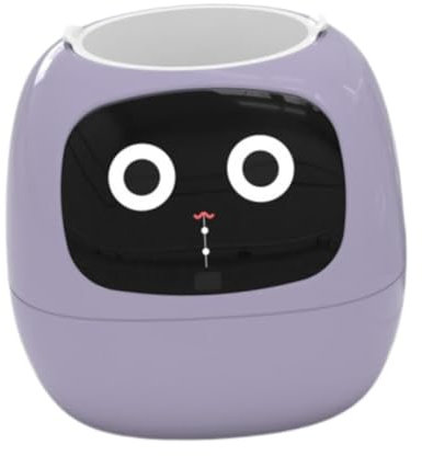 JISADER Smart Planter, Robot Smart Planter, intelligente Blumentöpfe für Pflanzenliebhaber, LILA