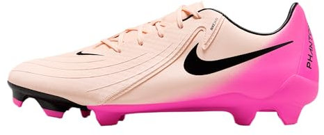 NIKE FD6723-800 Phantom GX 2 Academy Hombre Crimson Tint/Black-Pink Blast EU 43