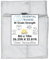 Clear Monotex Heavy Duty Tarpaulin, 100gsm Waterproof Ground Cover Multipurpose Furniture, Caravan, Vehicle, Tool, Camping & Shed Mono Sheet, Medium Weight Reinforced Cotton Mesh (8m x 10m)