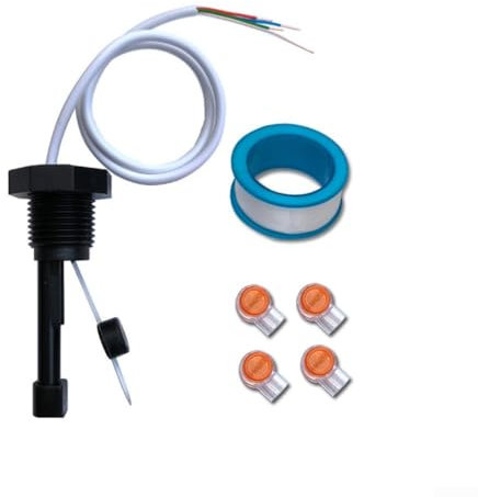 Zoegneer Détecteur de débit avec interrupteur de débit - Kit de rechange - Capteur de débit de température - Interrupteur à 4 fils - Pour chlorinateurs Intellichlor (bleu)