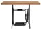 QJBSAVVA Druckertisch Couchtisch Bartisch Kaffeetisch - Nähmaschinen-Konsolentisch 110×40×75 cm für Küche Lernbüro Wohnzimmer Schlafzimmer