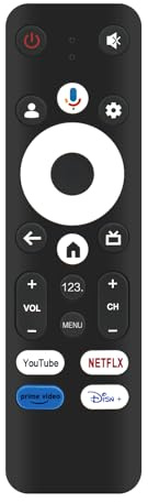 Beyution GTV-RC-AU - Telecomando di ricambio compatibile con EKO K320UGT K400UGT K550UGT Google TV