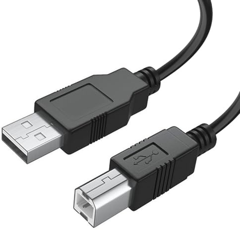 USB 2.0Printer Cable, USB PrinterCable, USB2.0 A to B Lead(1-meter),1 Pcs | High Speed Printer Lead USBCable for Printer, Scanner, External Desktop Hard Drives and Other PC/Mac Peripherals