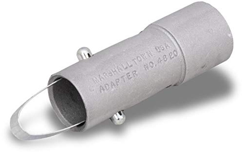 Marshalltown Aussengewinde auf Druckknopf Adapter für 35mm und 44mm Stiele