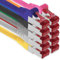 1aTTack - 10x 10m câble Patch CAT6 S/FTP Blindage PIMF câble réseau Cat.6 RJ45 câble Ethernet routeur LAN DSL commutateur Modem Panneau de Brassage - 10 Couleurs