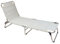 Jan Kurtz 492147 Fiam Amigo Aluminium Liege/Dreibeinliege - Taupe
