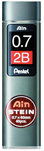 Pentel DruckbleistiftFeinmine AIN STEIN C277 Härtegrad 2B
