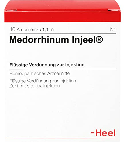 MEDORRHINUM Injeel Ampullen 10 St