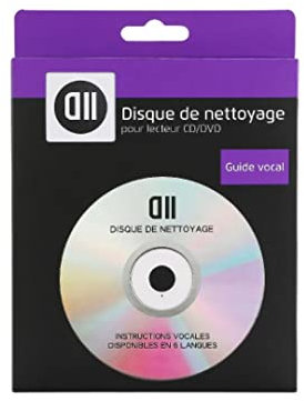 D2 Diffusion D2NETCDDVD Disc Cleaner per lettore CD/DVD, cromato