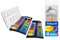 Pelikan Unisex Jugend 720631 K24, 24 Qualitätsfarben und 1 Tube Deckweiß (7,5 ml), nach Din 5023 (Deckfarbkasten + Pinselset 10tlg.), Mehrfarbig, Set