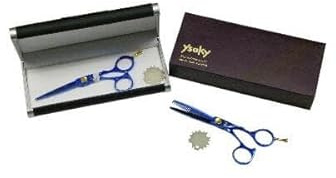 Ysaky Haarschneideschere 5.5 Hotynium - Modern, Blau, Titan