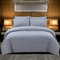 Indus Textiles 100% Pure Cotton Reversible Patterned Duvet Cover Sets Balia Silver, Super King