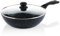 Westinghouse Black Marble WHP131 - Padella wok da 30 cm, rivestimento antiaderente in marmo a 3 strati, in alluminio forgiato, adatta a induzione, manico rivestito in silicone, lavabile in