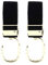 360 Grad drehbarer Haken Baby Stroller Hook Wickeltaschen Hook Mama Tasche für unterwegs Einkaufs (Limited Edition Golden)