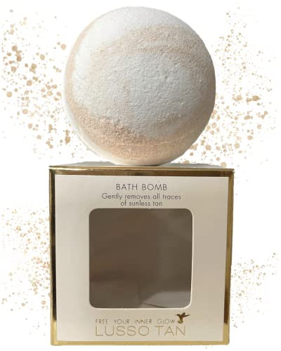 The Original Luxury Tan Remover Bath Bomb – by Lusso Tan. Organic, Vegan and Cruelty-Free Self-Tan Eraser with Natural Essential Oils. Paraben Free. Fast-Action. Removes Fake Tan in 10 Minute Soak.