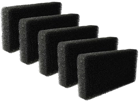 vhbw Filter-Set (5x Schaumfilter) kompatibel mit Gorenje SP10/320 EDM217WWIT/E01, SP10/320 KD7562J Wäschetrockner - Ersatzfilter-Set
