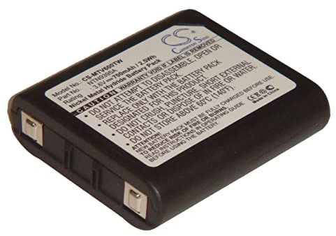 vhbw Batterie Remplacement pour Motorola 1532, FRS-009, 56315, AP-4002H, 56318, AP-4002, 4002A, 53615 pour Radio Talkie-walkie (700mAh, 3,6V, NiMH)
