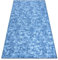 rugsx Teppich Solid für Zimmer, Wohnzimmer, Schlafzimmer, Teppichboden Auslegware, Nachahmung von Beton, blau, Verschiedene Größen 100x150 cm