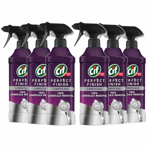 Cif Perfect Finish Lot de 6 détartrants 100 % anticalcaire 435 ml