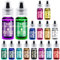 Lebensmittelfarbe Gel - 16 Lebendige Lebensmittel Farben Gel zum Backen, Kuchen Dekorieren, Zuckerguss, Kekse, Fondant und Macaron - Food Coloring Gel für die Seifenherstellung und Basteln - 6ml je