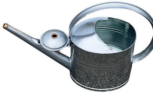 Arrosoir en zinc - 10 l - Couleur : galvanisé