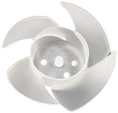 Christol Fan Blades Transparent Plastic Fan Blades Hair Dryer Universal High-power Motor Plastic Fan 4 Blades Fan Blades Replacement